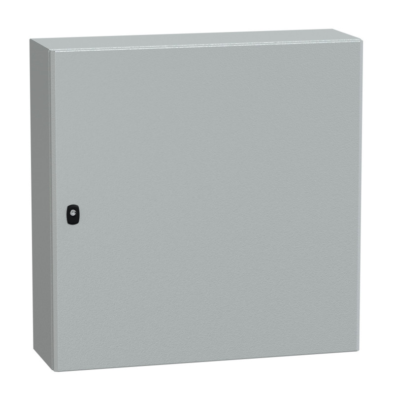 NSYS3D8825P Coffret métallique étanche IP66 - 800x800x250 - plaque fournie - Spacial S3D - Schneider Electric