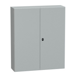 NSYS3D121030D Coffret métallique étanche IP55 - 1200x1000x300 - 2 portes - Spacial S3D - Schneider Electric
