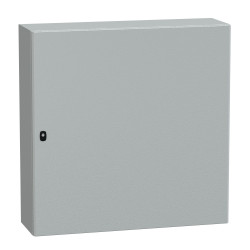 NSYS3D101030P Coffret métallique étanche IP66 - 1000x1000x300 - plaque fournie - Spacial S3D - Schneider Electric