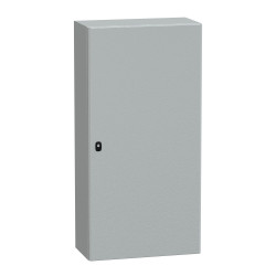 NSYS3D12630P Coffret métallique étanche IP66 - 1200x600x300 - plaque fournie - Spacial S3D - Schneider Electric