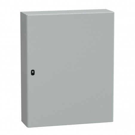 NSYS3D10825P Coffret métallique étanche IP66 - 1000x800x250 - plaque fournie - Spacial S3D - Schneider Electric