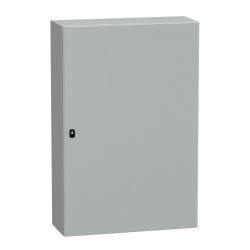 NSYS3D12830P Coffret métallique étanche IP66 - 1200x800x300 - plaque fournie - Spacial S3D - Schneider Electric