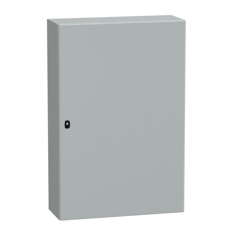 NSYS3D12830P Coffret métallique étanche IP66 - 1200x800x300 - plaque fournie - Spacial S3D - Schneider Electric