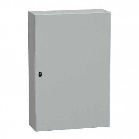 NSYS3D12830P Coffret métallique étanche IP66 - 1200x800x300 - plaque fournie - Spacial S3D - Schneider Electric