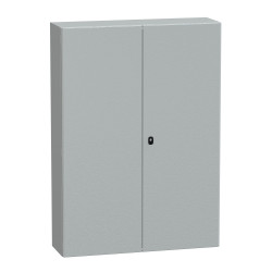 NSYS3D141030D Coffret métallique étanche IP55 - 1400x1000x300 - 2 portes - Spacial S3D - Schneider Electric