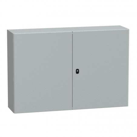 NSYS3D81230D Coffret métallique étanche IP55 - 800x1200x300 - 2 portes - Spacial S3D - Schneider Electric