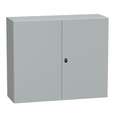 NSYS3D101240D Coffret métallique étanche IP55 - 1200x1200x400 - 2 portes - Spacial S3D - Schneider Electric