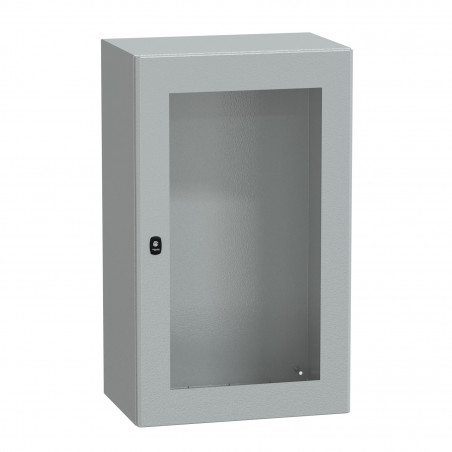 NSYS3D10640T Coffret métallique étanche IP66 - 1000x600x400 - Porte vitrée - Spacial S3D - Schneider Electric