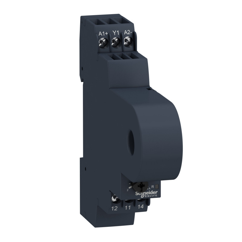 RM17JC00MW Schneider - Relais sur intensité 2 à 20A transfo intégré - Zelio Control