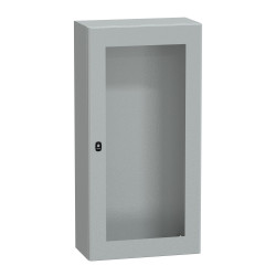 NSYS3D12630T Coffret métallique étanche IP66 - 1200x600x300 - Porte vitrée - Spacial S3D - Schneider Electric