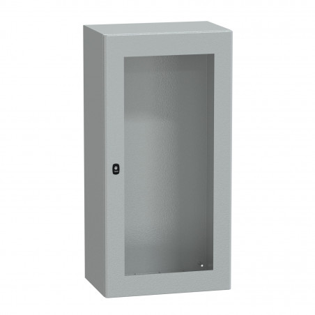 NSYS3D12640T Coffret métallique étanche IP66 - 1200x600x400 - Porte vitrée - Spacial S3D - Schneider Electric