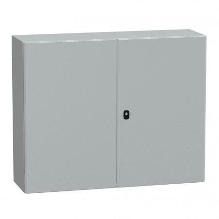 NSYS3D81030D Coffret métallique étanche IP55 - 800x1000x300 - 2 portes - Spacial S3D - Schneider Electric