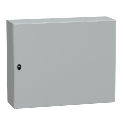 NSYS3D81030P Coffret métallique étanche IP66 - 800x1000x300 - plaque fournie - Spacial S3D - Schneider Electric