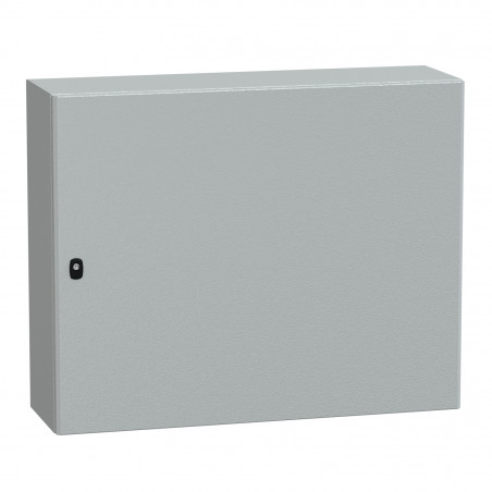 NSYS3D81030P Coffret métallique étanche IP66 - 800x1000x300 - plaque fournie - Spacial S3D - Schneider Electric