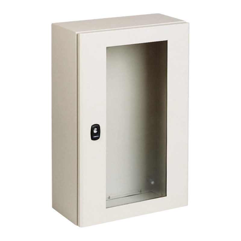 NSYS3DM10815T Coffret métallique étanche IP66 - 1000x800x150 - Porte vitrée - Spacial S3D - Schneider Electric
