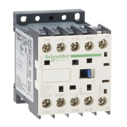 CA2KN22U7 Schneider - Contacteur tétrapolaire - 2NO+2NF - 10A - Bobine 240Vca - Vis - CA2KN