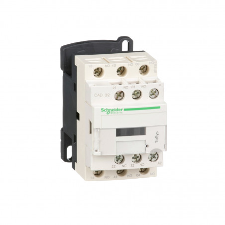 CAD32G7 Schneider - Contacteur 5P - 3NO+2NF - 10A - Bobine 120Vca - Vis - CAD32