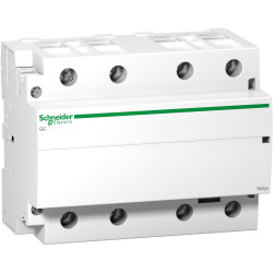 GC10040M5 Schneider - Contacteur tétrapolaire - 4NO - 100A - Bobine 220 à 240Vca - Vis