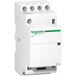 GC1640M5 Schneider - Contacteur tétrapolaire - 4NO - 16A - Bobine 220 à 240Vca - Vis