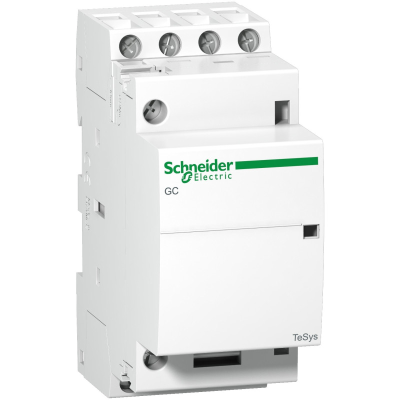 GC2504M5 Schneider - Contacteur tétrapolaire - 4NF - 25A - Bobine 220 à 240Vca - Vis