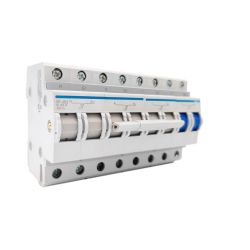 SF463 Hager - Inverseur de source manuel tétrapolaire 4P 63A - 3 positions 1/0/2- 8 modules