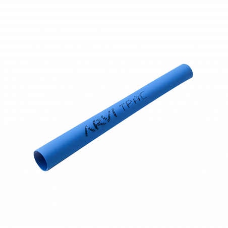 Boite de 5m de gaine thermorétractable diamètre 25/12,5mm - Bleue - Restreint 2:1 - Paroi fine  - Arvi TPAC-25.0-AZ