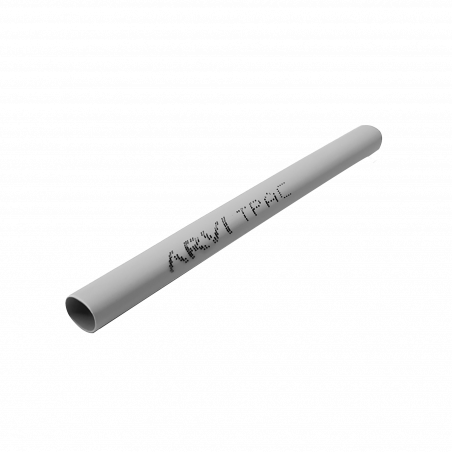 Boite de 5m de gaine thermorétractable diamètre 25/12,5mm - Grise - Restreint 2:1 - Paroi fine  - Arvi TPAC-25.0-CZ