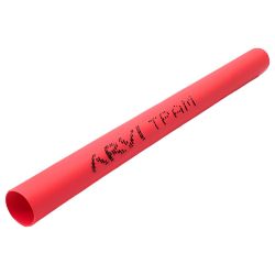 Gaine thermorétractable - 2,5/1,3mm - Rouge - Longueur 1m - Restreint 2:1 - Paroi fine - Arvi TPAM-2.5-VM
