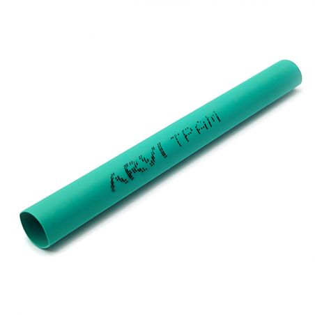 Gaine thermorétractable - 1,5/0,85mm - Vert - Longueur 1m - Restreint 2:1 - Paroi fine - Arvi TPAM-1.5-VE
