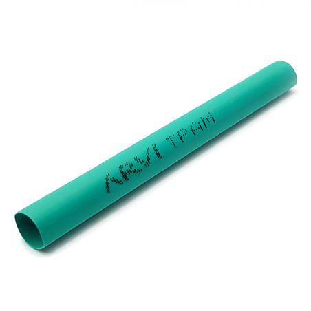 Gaine thermorétractable - 2/1mm - Vert - Longueur 1m - Restreint 2:1 - Paroi fine - Arvi TPAM-2.0-VE
