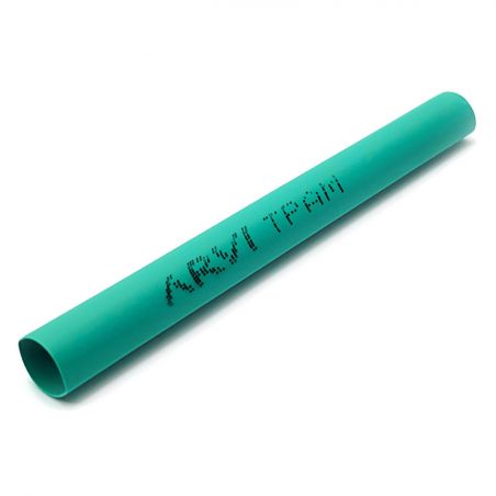 Gaine thermorétractable - 3/1,5mm - Vert - Longueur 1m - Restreint 2:1 - Paroi fine - Arvi TPAM-3.0-VE