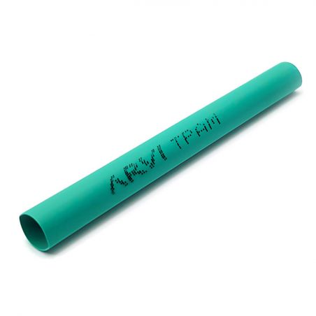 Gaine thermorétractable - 3,5/1,8mm - Vert - Longueur 1m - Restreint 2:1 - Paroi fine - Arvi TPAM-3.5-VE