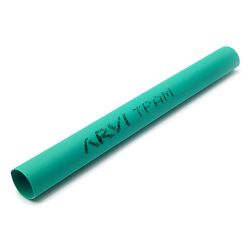 Gaine thermorétractable - 4/2mm - Vert - Longueur 1m - Restreint 2:1 - Paroi fine - Arvi TPAM-4.0-VE