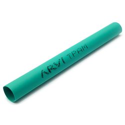 Gaine thermorétractable - 6/3mm - Vert - Longueur 1m - Restreint 2:1 - Paroi fine - Arvi TPAM-6.0-VE