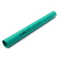 Gaine thermorétractable - 12/6mm - Vert - Longueur 1m - Restreint 2:1 - Paroi fine  - Arvi TPAM-12.0-VE