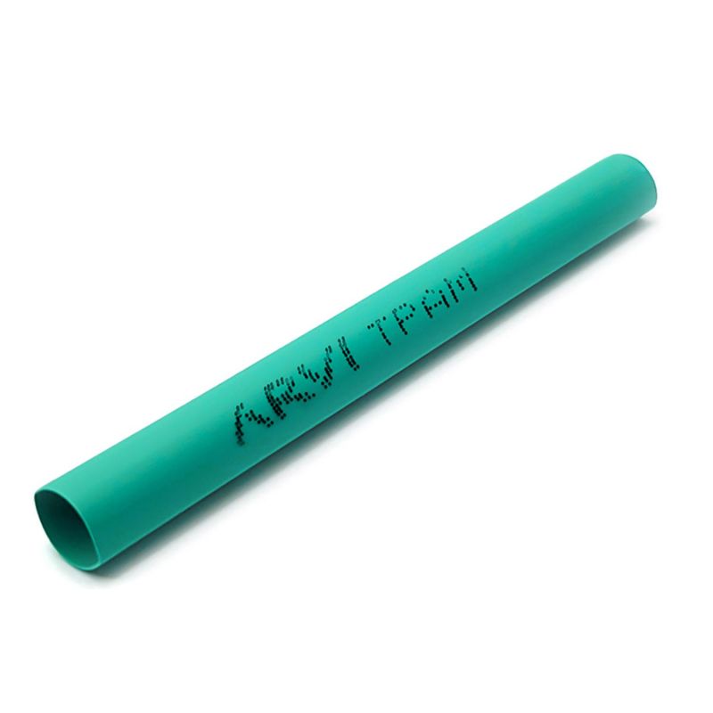 Gaine thermorétractable - 16/8mm - Vert - Longueur 1m - Restreint 2:1 - Paroi fine  - Arvi TPAM-16.0-VE