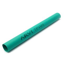 Gaine thermorétractable - 18/9mm - Vert - Longueur 1m - Restreint 2:1 - Paroi fine  - Arvi TPAM-18.0-VE