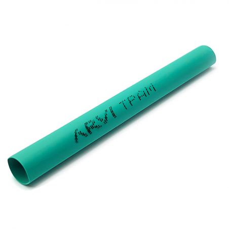 Gaine thermorétractable - 20/10mm - Vert - Longueur 1m - Restreint 2:1 - Paroi fine  - Arvi TPAM-20.0-VE