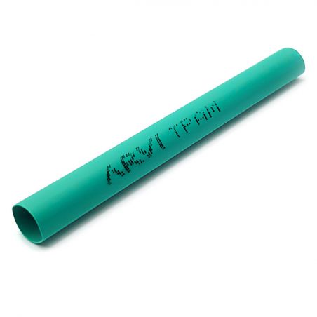 Gaine thermorétractable - 30/15mm - Vert - Longueur 1m - Restreint 2:1 - Paroi fine  - Arvi TPAM-30.0-VE