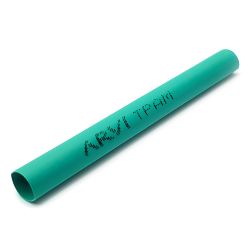 Gaine thermorétractable - 40/20mm - Vert - Longueur 1m - Restreint 2:1 - Paroi fine  - Arvi TPAM-40.0-VE