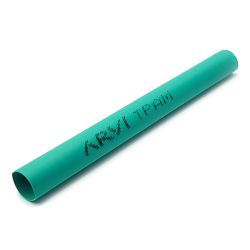 Gaine thermorétractable - 50/25mm - Vert - Longueur 1m - Restreint 2:1 - Paroi fine  - Arvi TPAM-50.0-VE