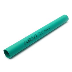 Gaine thermorétractable - 60/30mm - Vert - Longueur 1m - Restreint 2:1 - Paroi fine  - Arvi TPAM-60.0-VE