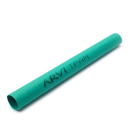 Gaine thermorétractable - 100/50mm - Vert - Longueur 1m - Restreint 2:1 - Paroi fine  - Arvi TPAM-100.0-VE