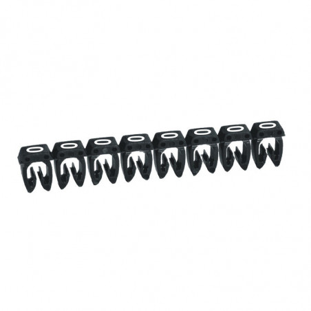 038100 Legrand - Boite de 1000 repères CAB 3 pour fils 0,15mm² à 0,5mm² - marquage chiffre 0 noir