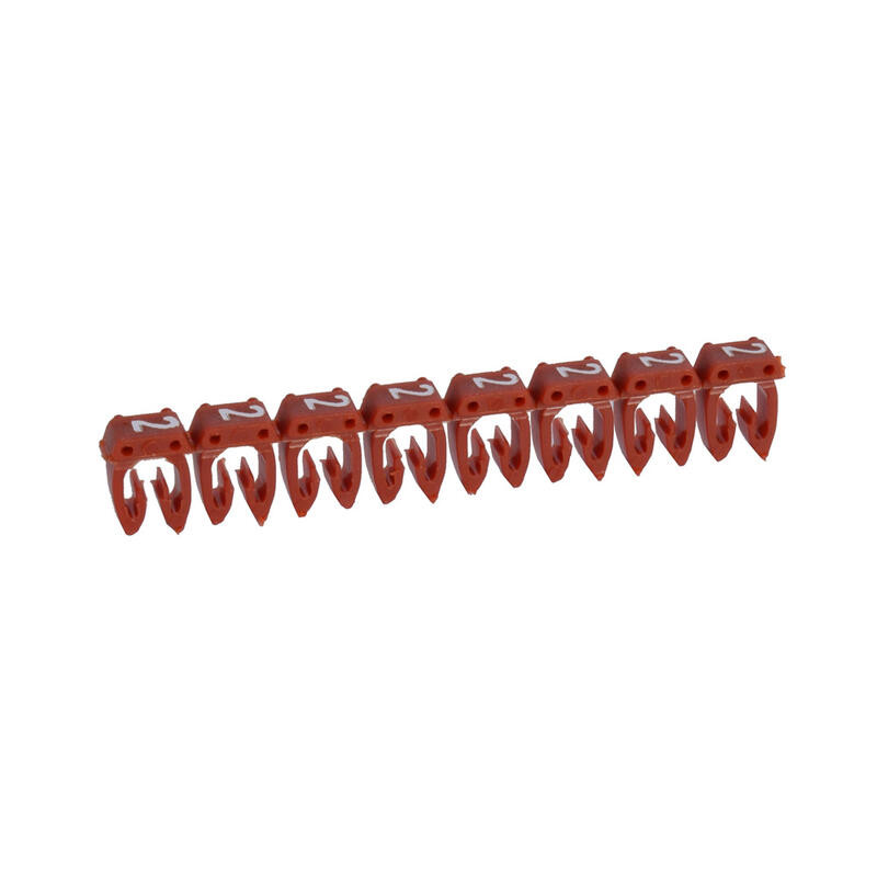 038102 Legrand - Boite de 1000 repères CAB 3 pour fils 0,15mm² à 0,5mm² - marquage chiffre 2 rouge