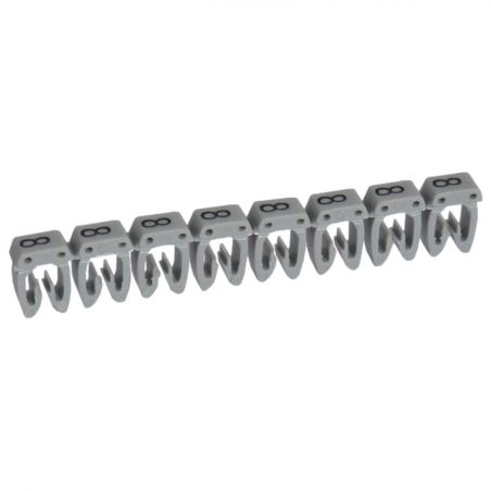 038228 Legrand - Boite de 1200 repères CAB 3 pour fils 1,5mm² à 2,5mm² - marquage chiffre 8 gris