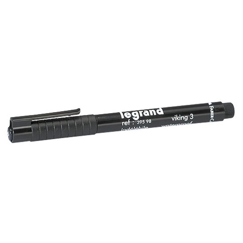 039598 Legrand - Stylo feutre noir indélébile pour repèrage de fils et câbles électrique