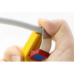 10160 JOKARI - Couteau à dégainer JOKARI No 16 Secura - Câble 4 à 16 mm - Avec repose doigt de sécurité