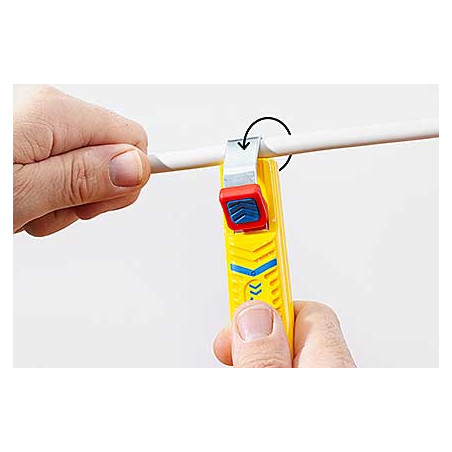 10160 JOKARI - Couteau à dégainer JOKARI No 16 Secura - Câble 4 à 16 mm - Avec repose doigt de sécurité