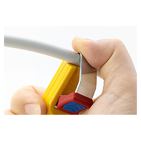 10270 JOKARI - Couteau à dégainer JOKARI No 27 Secura - Câble 8 à 28 mm - Avec repose doigt de sécurité